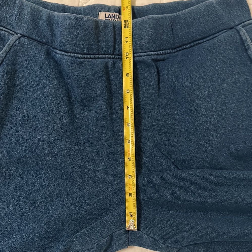 NWOT Lands’ End Women’s Sweats Ankle Length Sweatpants in Dark Indigo Size M - Picture 13 of 17